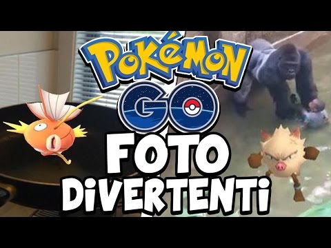 LE FOTO PIÙ DIVERTENTI DI POKEMON GO - Parte 1
