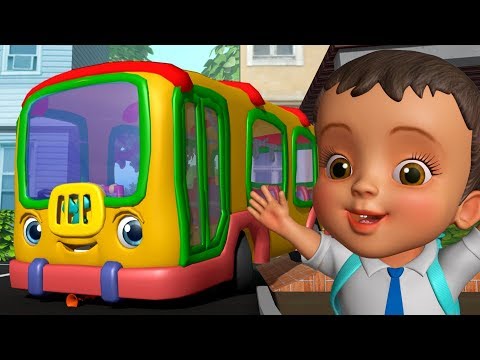 ಶಾಲೆಗೆ ಹೋಗುವ ಬಸ್ - School Bus Song | Kannada Rhymes for Children