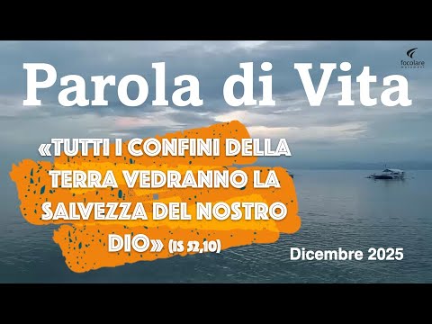 Parola di Vita Dicembre 2025