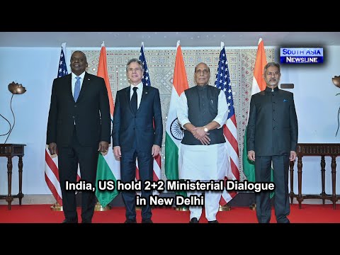India, US hold 2+2 Ministerial Dialogue in New Delhi