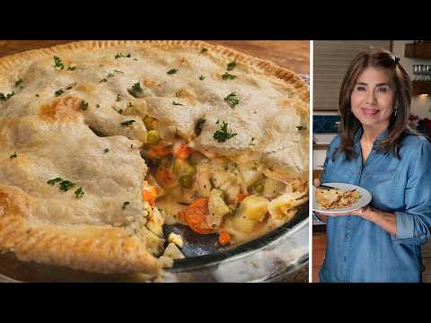 COOK WITH ME: Make a Delicious & Comforting Chicken Pot Pie Using What You Have On Hand