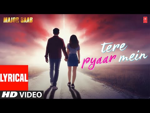Tere Pyar Mein - Lyrical Video Song | Major Saab | Kumar Sanu | Ajay Devgan, Sonali Bendre
