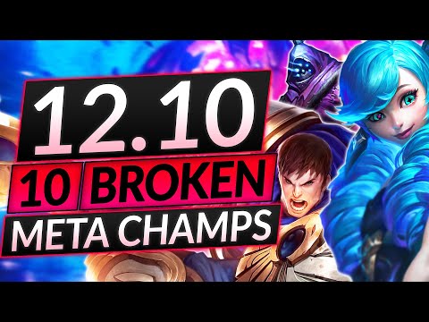 10 NEW BROKEN MAINS of EVERY ROLE for Patch 12.10 - Best Champions Tier List - LoL Guide