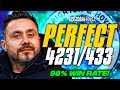 De Zerbi's PERFECT 4231/433 FM24 Tactics! (98% Win Rate!) | Best FM24 Tactics
