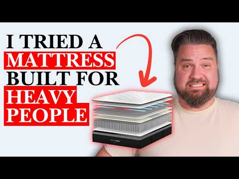 Best Mattress for Heavy People 2025 – Top 7 Beds for Heavier Sleepers (UPDATED!)