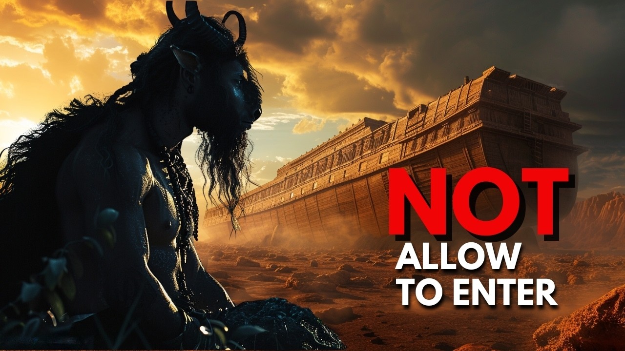 GOD DID NOT ALLOW THIS CREATURE TO ENTER NOAH'S ARK!