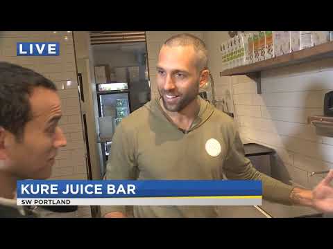 Em movimento com Joe no KURE Juice Bar