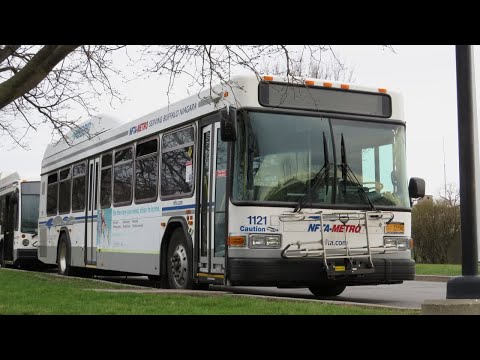 NFTA Metro Ride Route 44B Inbound [FULL ROUTE] Bus 1124 - 2011 Gillig Hybrid