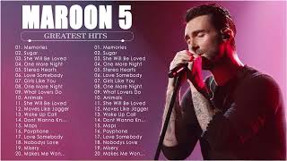 Maroon 5 Greatest Hits Full Album 2023 ❤‍🔥 Maroon 5 Best Songs Playlist 2023