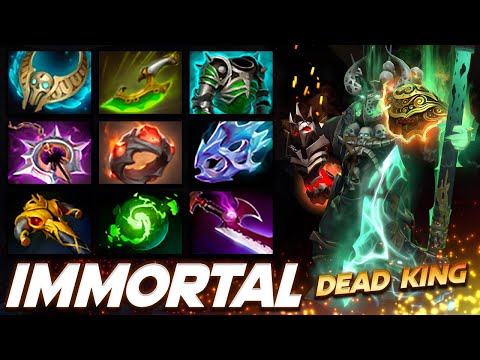 Wraith King Immortal Death BOSS - Dota 2 Pro Gameplay [Watch & Learn]