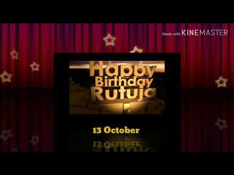 Birthday Rutuja