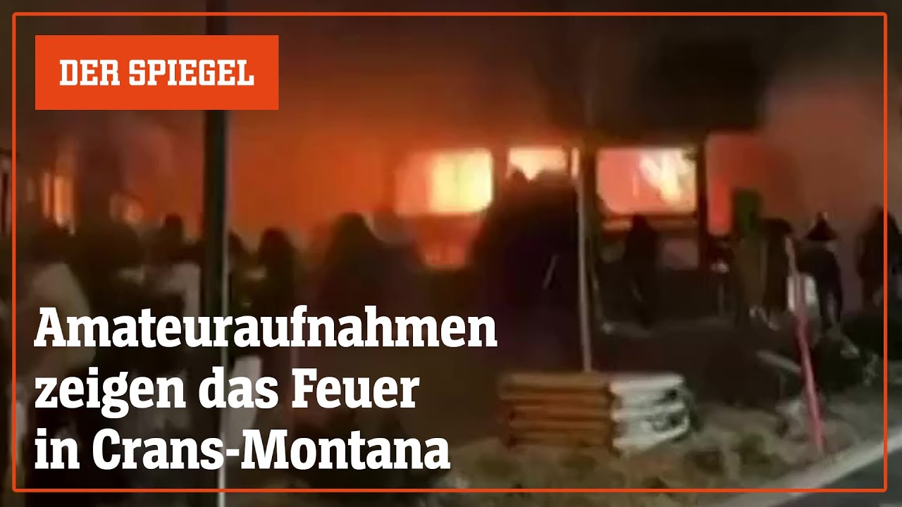 Tragödie in der Schweiz: Dutzende Tote nach Feuer in einer Bar | DER SPIEGEL
