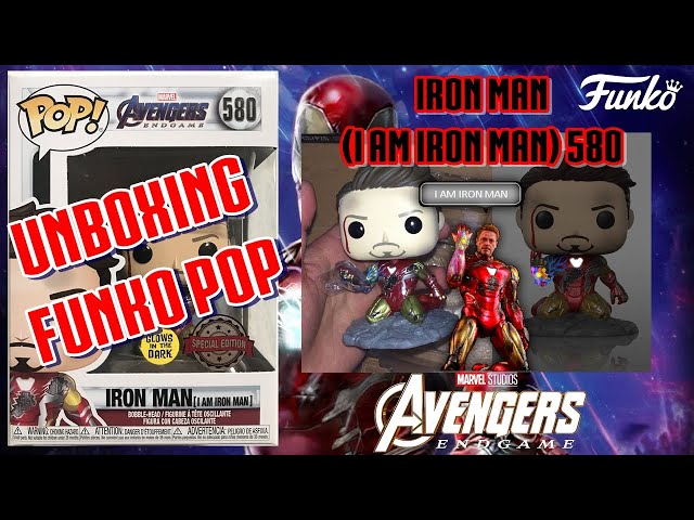 Vídeo relacionado con Funko Pop! Marvel: Marvel Avengers Endgame - I Am Iron Man - Metálico - Brilla en la Oscuridad - Figura de Vinilo Coleccionable - Idea de Regalo- Mercancia Oficial - Movies Fans