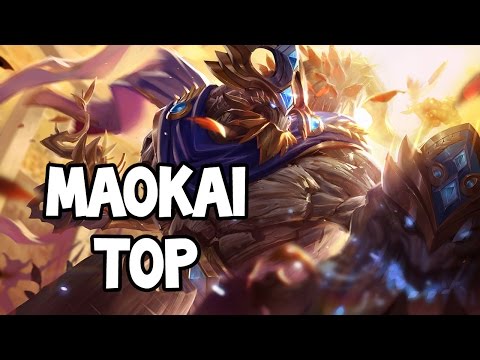 VICTORIOUS MAOKAI TOP GAMEPLAY - League of Legends