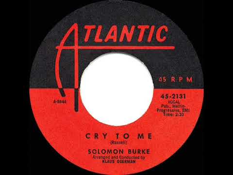 1962 HITS ARCHIVE: Cry To Me - Solomon Burke
