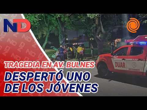 Tragedia en av. Bulnes: despertó uno de los heridos del choque y evoluciona tras ser operado