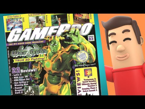 Reading Dead 90s Gaming Magazines - GamePro Issue #93