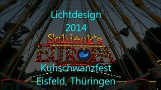 preview picture of video 'Schiecks Europa Rad Lichtdesign 2014'