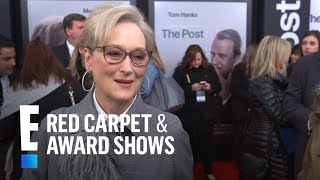Meryl Streep Responds to Tom Hanks' "High Maintenance" Remark | E! Live from the Red Carpet