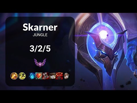 Skarner vs Jarvan IV JUNGLE - KR MASTER Patch 15.1