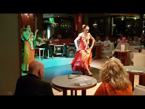 Flamenco, Lloret de Mar in Spain. 09.10.2019.