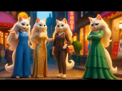 😭Poor cat became a fashion designer|Fashion dream💥#catshorts#cutecat #ai #aicat #cat #kitten#kittens