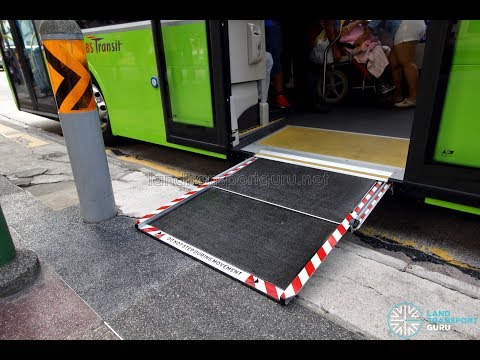 SBS Transit MAN A95: Automatic Wheelchair Ramp (SG5835M)