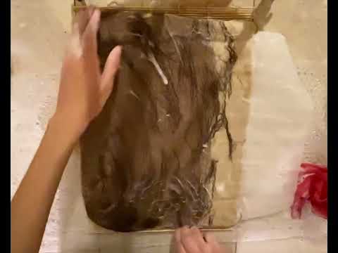 Timelapse of Wet Felted Purse