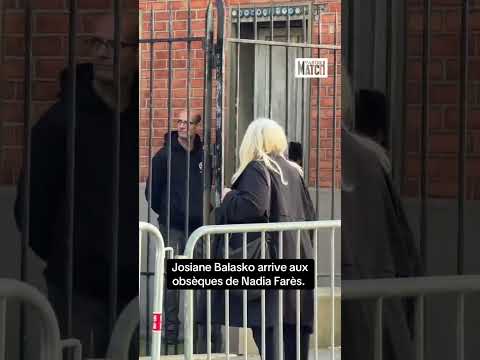 Obsèques de Nadia Farès.