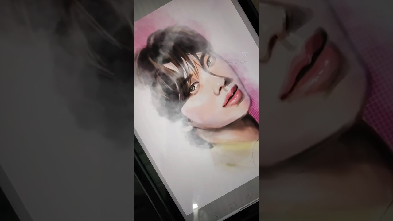 BTS Jin 🩷 #bts #fanart