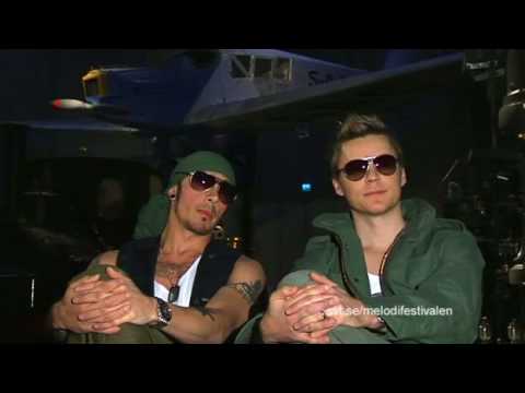 Star Pilots Det stod en buffel på landningsbanan Melodifestivalen 2009