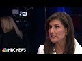 Nikki Haley talks about moment she called Vivek Ramaswamy 'scum' on debate stage