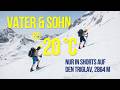 Mein Sohn Und Ich Bei 20 C Nur In Shorts Auf Den Triglav