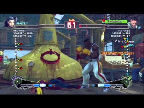 HEL-WOLF [Rose] vs. yuu-chipp [Dudley] | SSF4 AE