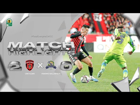 HIGHLIGHTS | USM Alger 🆚 Marumo Gallants FC | Matchday 3 | 2022/23 #TotalEnergiesCAFCC