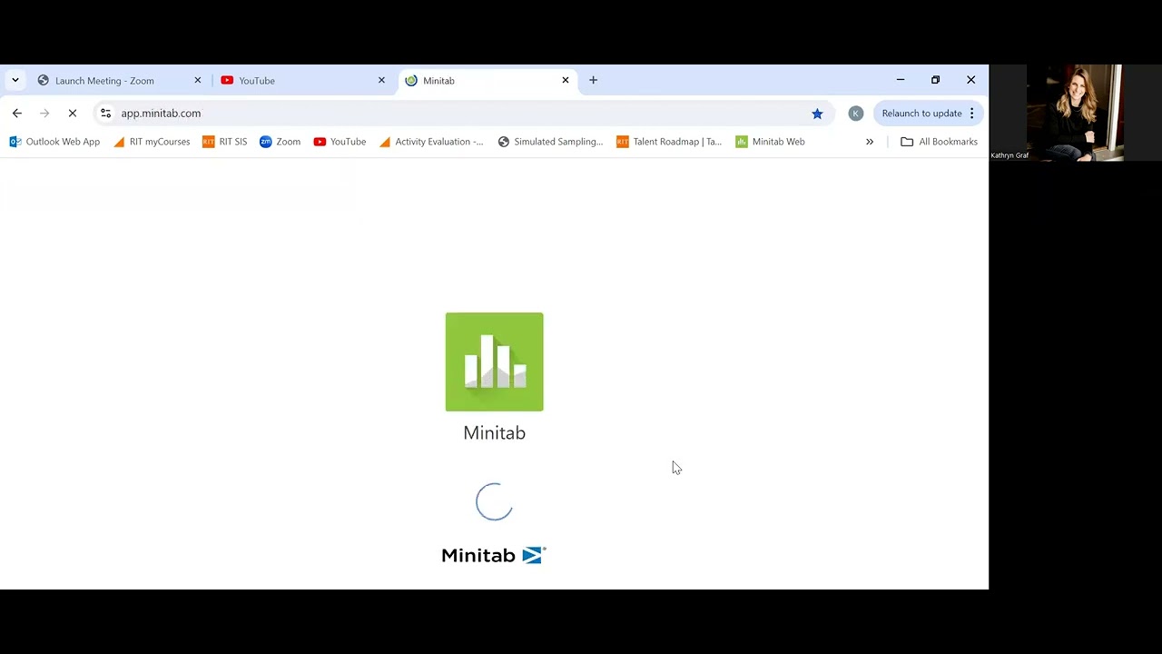 Minitab - web version, how to open a file.