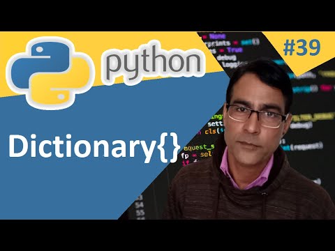 Dictionary In Python Python Tutorial Lesson 39 Python Dictionary For Beginners