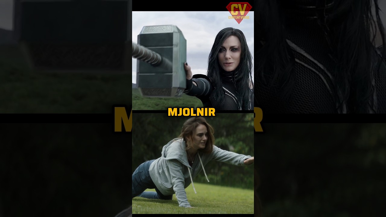 Did You Notice Mjolnir Might Be Cursed 🥶#shorts #thor #captainamerica #avengers #hulk #mjolnir #mcu