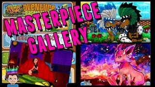 WOW! 🖼 Amazing Art @ The Masterpiece Gallery in Animal Jam