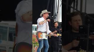 George Ducas at the Budweiser Forever Country stage during the 2019 CMA Music Festival on 6-8-2019
