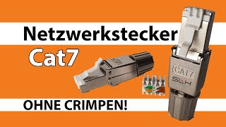 Netzwerkstecker Cat7 - ohne Werkzeug - RJ45