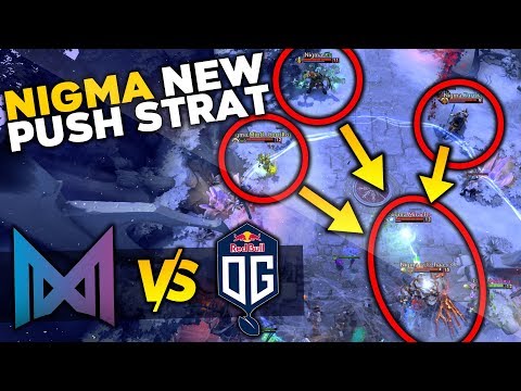 NIGMA vs OG.Seed - 20 min MEGACREEPS - New Push Strat with Miracle IO (Wisp) - LA Major Qualifier
