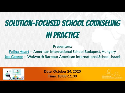 Solution-focused School Counseling in Practice