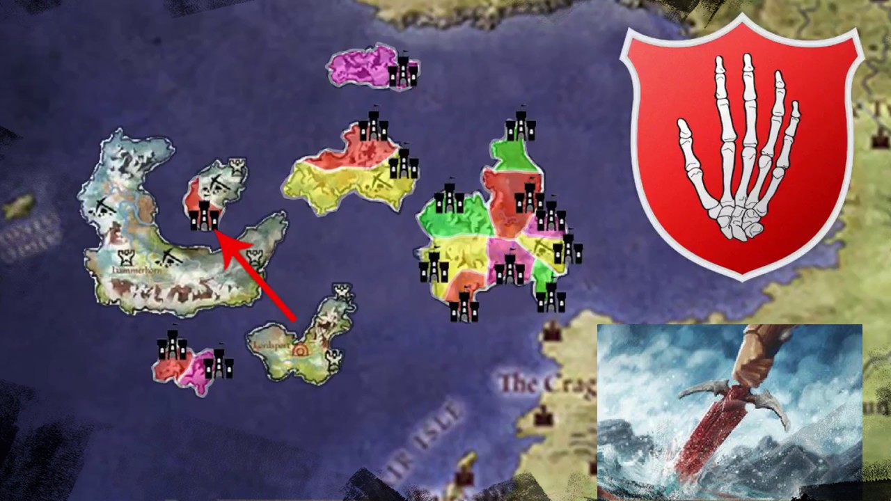 Houses of the Iron Islands and their History | Map of Known Houses