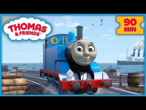 Hero Engines on the Track! | Thomas & Friends | 90+ Minutes! - Kids TV Series, Kingdom Kids Zone - Thomas & Friends