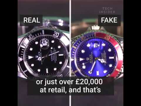 How to spot a fake Rolex, according to an expert