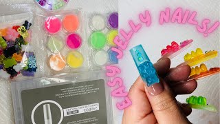 Jelly Nails At Home! Mini Shein Nail Supply Haul