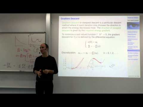 Variational Methods for Computer Vision - Lecture 6  (Prof. Daniel Cremers)
