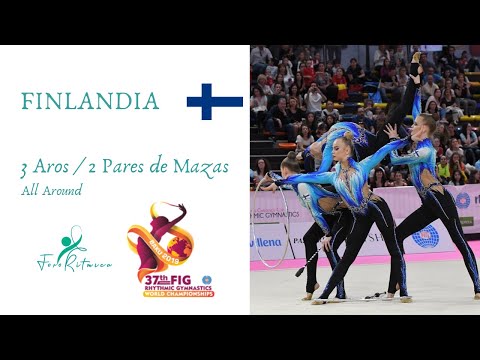 Finlandia 3 Aros/4 Mazas - Campeonato del Mundo Baku 2019