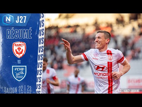 J27 | AS Nancy Lorraine -  FC Villefranche B. (3-2), le résumé | National FFF 2022-2023